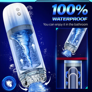 Auto Rotation and sucking Male Masturbator - Sohimi