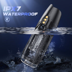 Automatic Thrusting and Rotating Vibrating penis pump Led Display Male Masturbator - Sohimi