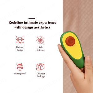 AVOCADO| 2 in 1 Tapping and Vibration Clitoris Stimulator - Sohimi
