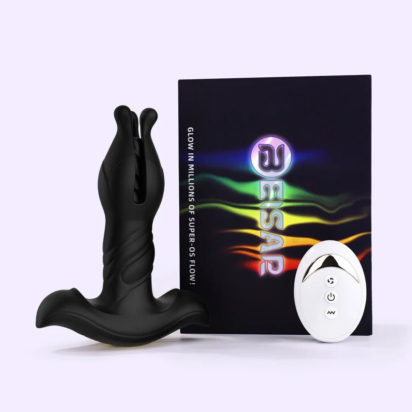 BEISAR | 3 in 1 Penis Cock Ring with Multi Stimulations Butt Plug - Sohimi
