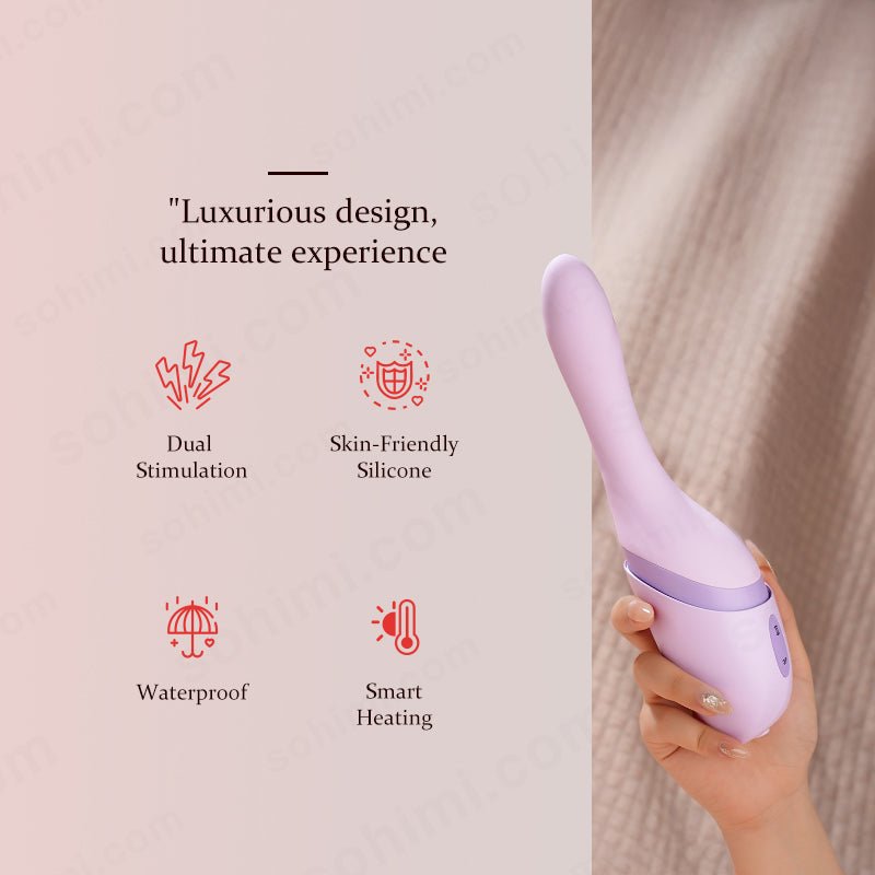 BEISI| 2025 Upgraded 2 in 1 Thrusting and Vibration G - Spot Vibrator Sex Toy - Sohimi