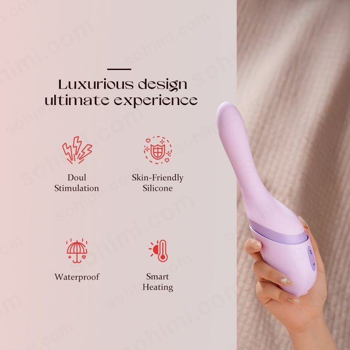 BEISI| 2025 Upgraded 2 in 1 Thrusting and Vibration G - Spot Vibrator Sex Toy - Sohimi