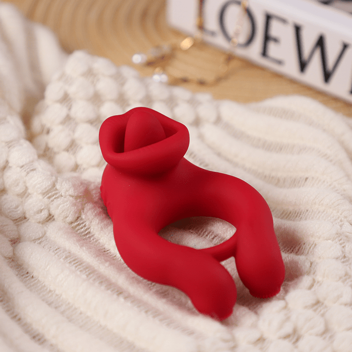 BEKEY couples tongue licking ring
