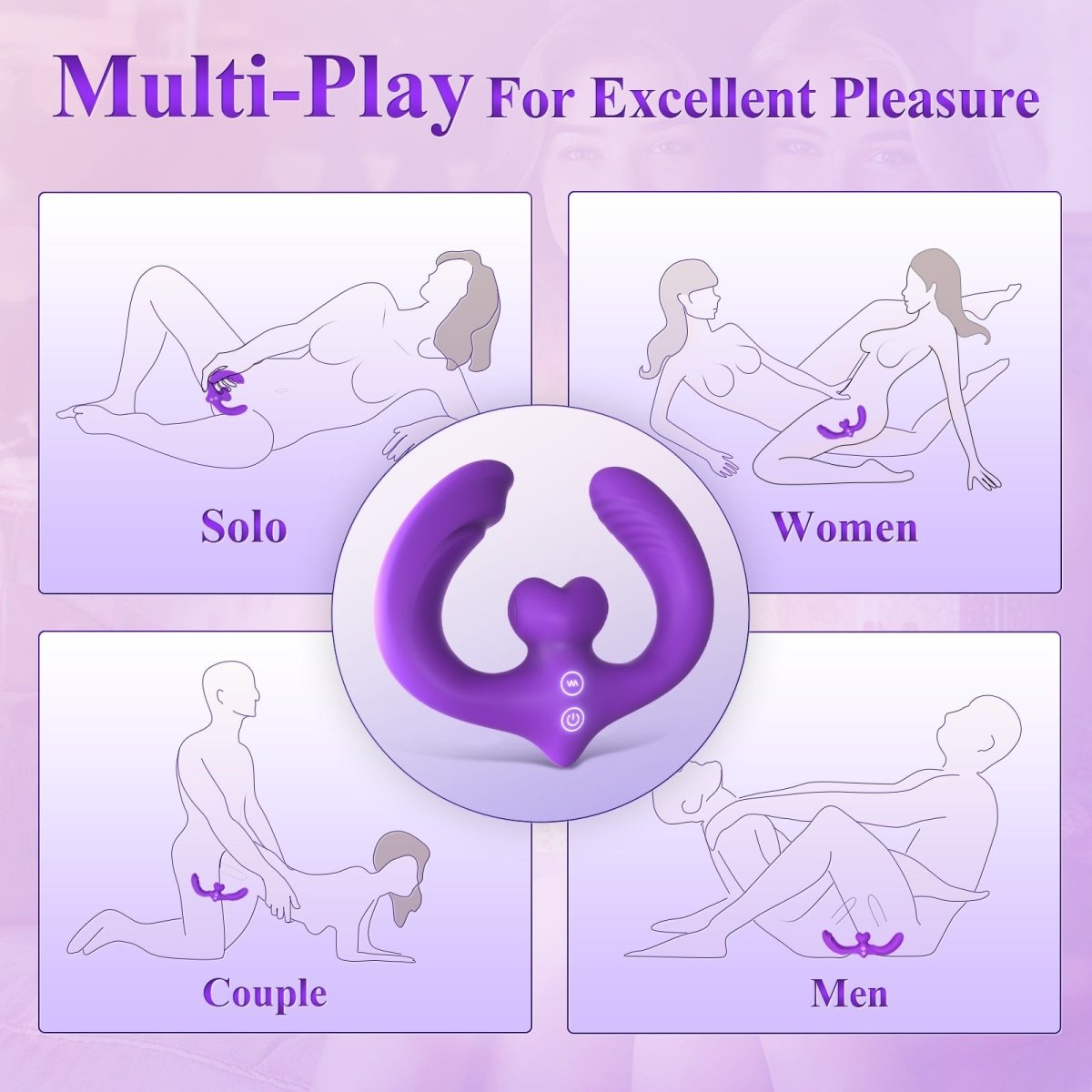BETSY Remote-Control Double-Ended Vibrator | Sohimi BETSY Remote-Control Double-Ended Vibrator | Sohimi