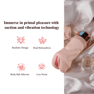 BEYATE| Unique Innovative Vibrating and Suction Pocket Pussy - Sohimi