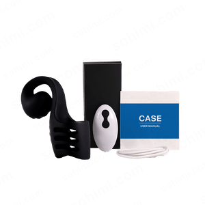 CASE|Multi Stimulation Snail - Shaped Penis Sleeve Ring with 10 Vibrating - Sohimi