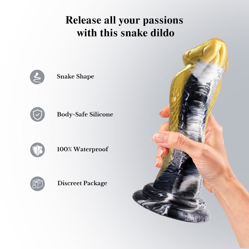 Snake-Shaped Monster Dildo with Suction Cup | Sohimi Snake-Shaped Monster Dildo with Suction Cup | Sohimi