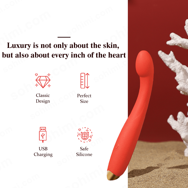 COCO|7.28inch Classic 10 Vibrating Female Vibe - Sohimi