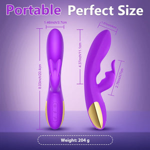 Crazy Female Rabbit G - Spot and Clitoral Vibration Stimulator - Sohimi