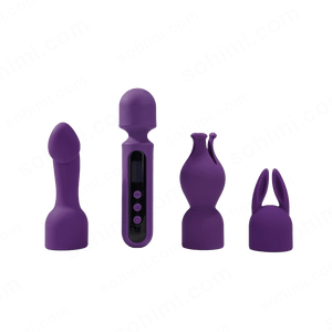 DADUN| 4 in1 Multifunctional Powerful Wand Vibrator Sex Toy Kit - Sohimi