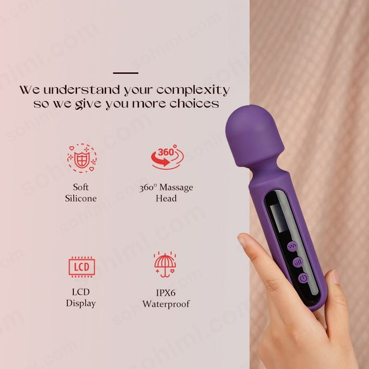 DADUN| 4 in1 Multifunctional Powerful Wand Vibrator Sex Toy Kit - Sohimi