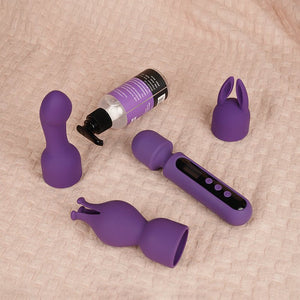 DADUN| 4 in1 Multifunctional Powerful Wand Vibrator Sex Toy Kit - Sohimi