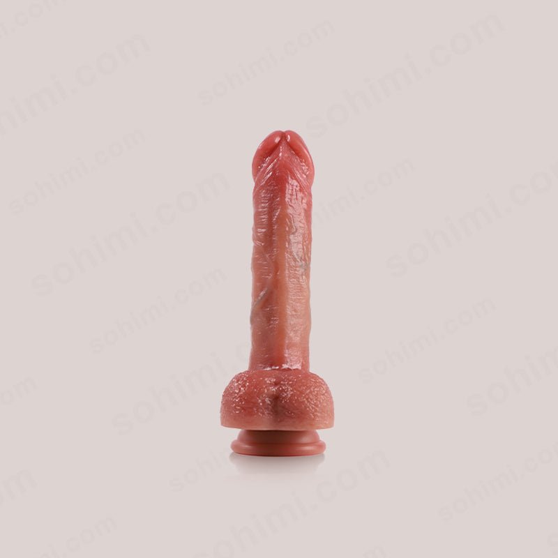 Dallin|Realistic Heating Vibration and Stretching Dildo - Sohimi