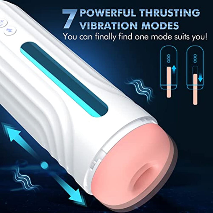 Deep Insertion Thrusting & Vibrating Masturbation Cup - Sohimi