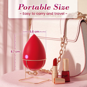 DEW| Adorable Deep 9 Sucking & 10 Vibrating Modes Female Vibrator Toy - Sohimi