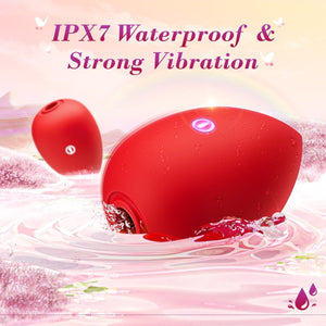 DEW| Adorable Deep 9 Sucking & 10 Vibrating Modes Female Vibrator Toy - Sohimi