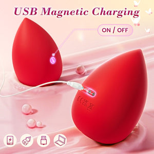 DEW| Adorable Deep 9 Sucking & 10 Vibrating Modes Female Vibrator Toy - Sohimi