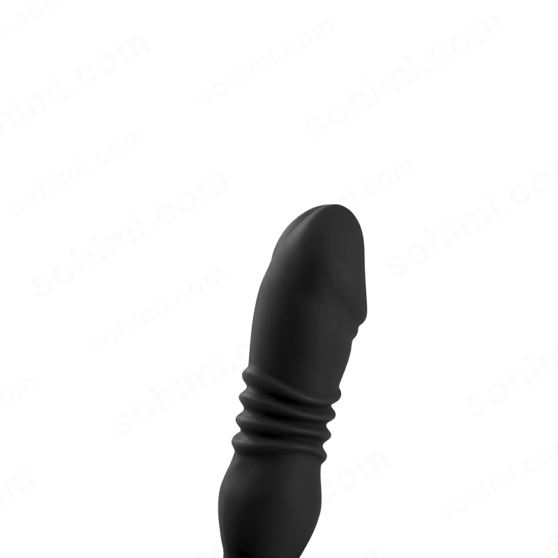 Dual Cock Ring Powerful Thrusting & Vibration Butt Plug - Sohimi