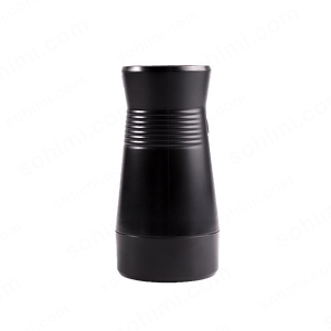 Black male masturbator object on a green background with 'sohimi.com' text.