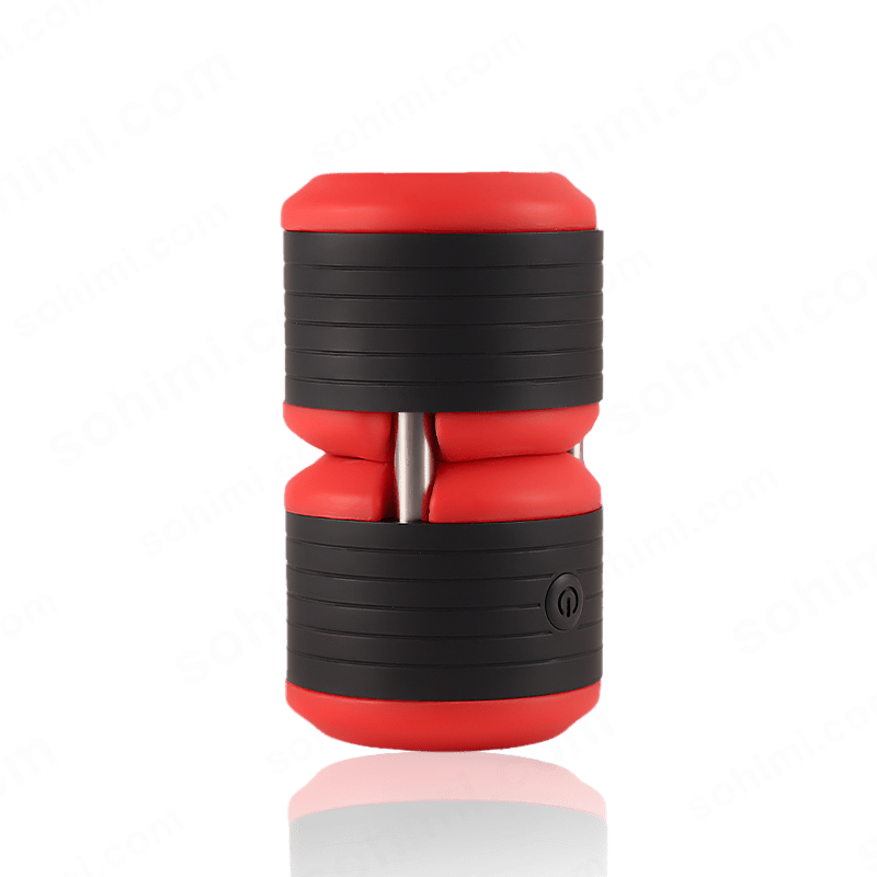 DUMBBELL| Auto Hollow 3D Textured Channel 10 Vibration Male Masturbator - Sohimi