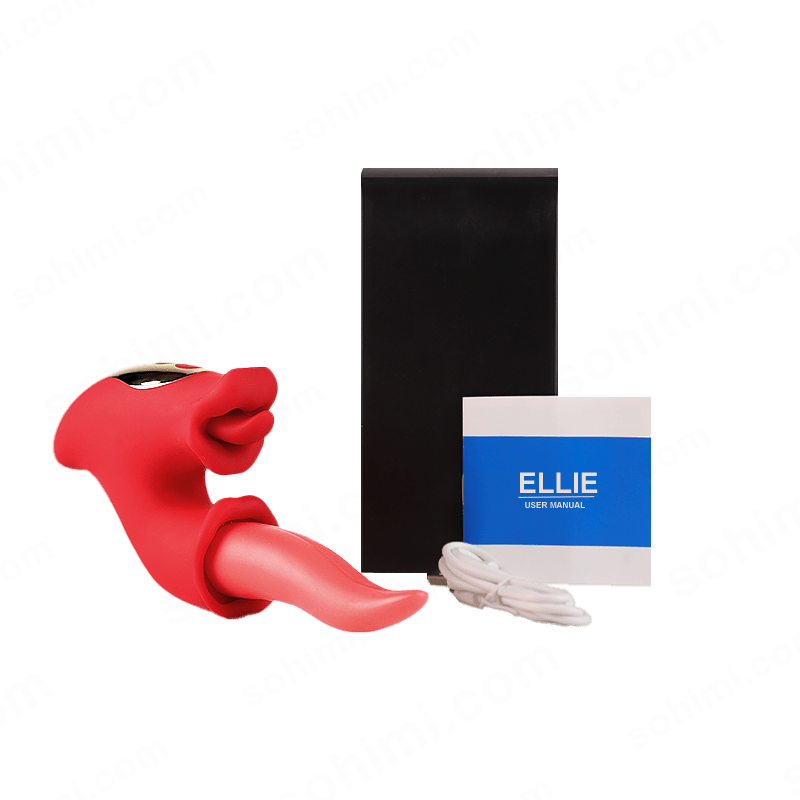 ELLIE| Tongue swing and vibrating Licking G - Spot and Clit Sex Toy for Woman - Sohimi