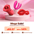 G - Spot and Nipple Vibe,Tongue Licking Clit vibrator Bundles - Sohimi