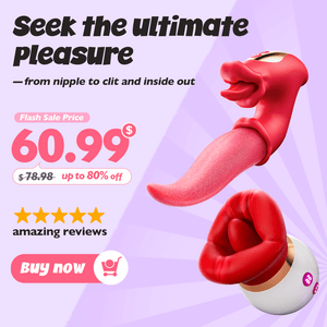 G - Spot Vibrator and Clit Licking vibrator Bundle - Sohimi