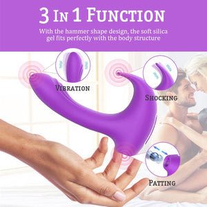 Harmmer Design Sex Toy 12 Suction & Vibration Stimulator for Women - Sohimi