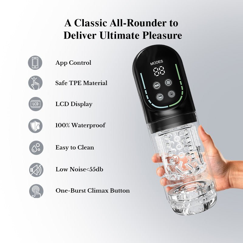 Mirage3 App-Controlled Thrusting Male Masturbator | Sohimi Mirage3 App-Controlled Thrusting Male Masturbator | Sohimi
