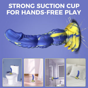 Huge 8.26inch Waterproof Body - Safe Realistic Monster Dildo with Suction Cup - Sohimi