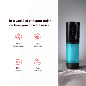 HURRICANE 2| Suction Telescopic and Rotating Male Sex Toy - Sohimi