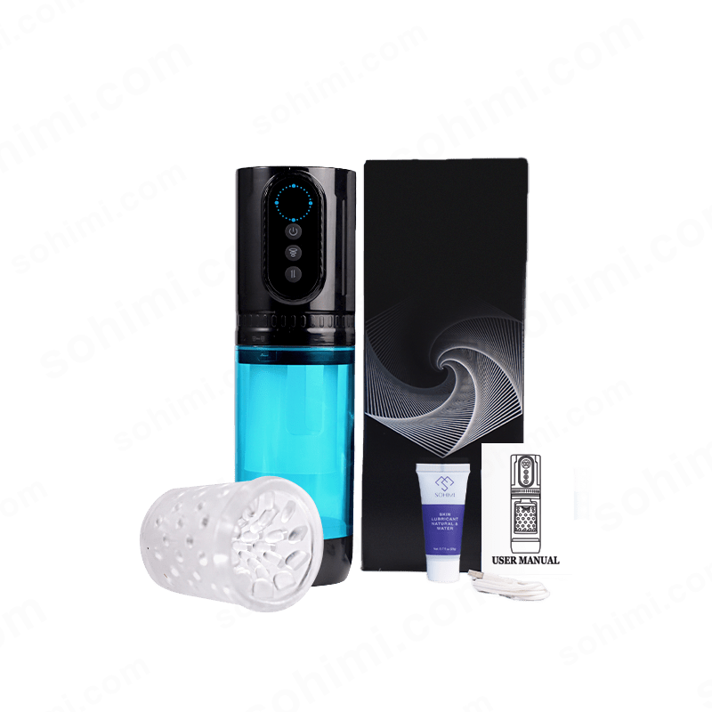 HURRICANE 2| Suction Telescopic and Rotating Male Sex Toy - Sohimi