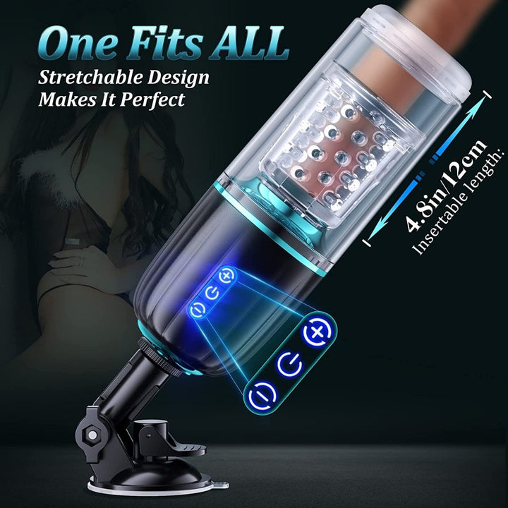 HURRICANE | 50dB Thrusting & Rotating Male Masturbator - Sohimi