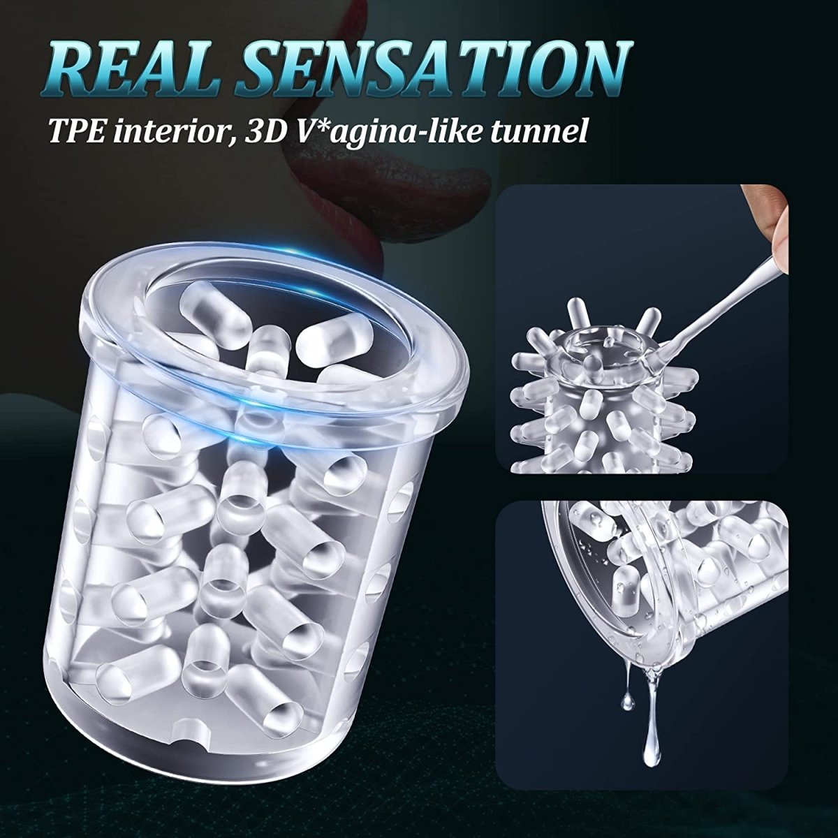 Thrusting & Rotating Male Masturbator