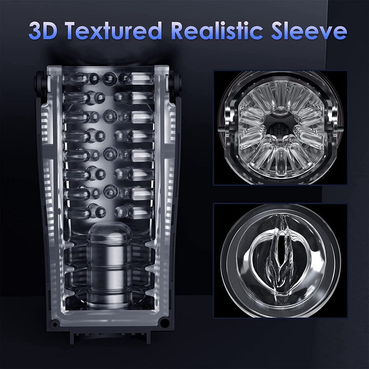 Innovative Motors Telescoping LCD Display Masturbator - Sohimi