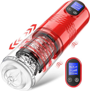 Innovative Motors Telescoping LCD Display Masturbator - Sohimi
