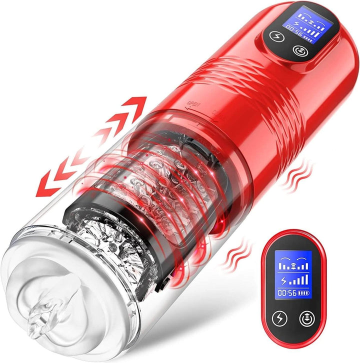 Innovative Motors Telescoping LCD Display Masturbator - Sohimi