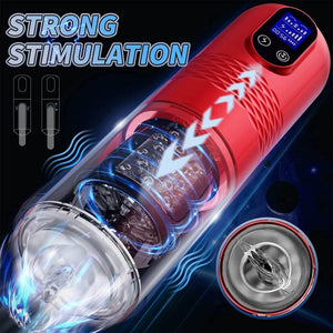 Innovative Motors Telescoping LCD Display Masturbator - Sohimi