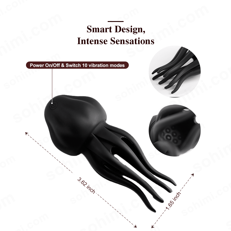 Jellyfish| 10 Vibrating Penis Trainer - Sohimi