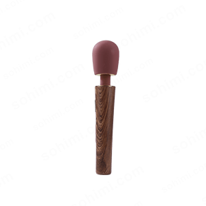 JUPITER|Wood - textured Cordless Rechargeable Handheld Wand Massager - Sohimi