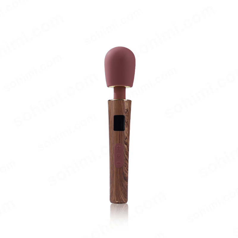 JUPITER|Wood - textured Cordless Rechargeable Handheld Wand Massager - Sohimi