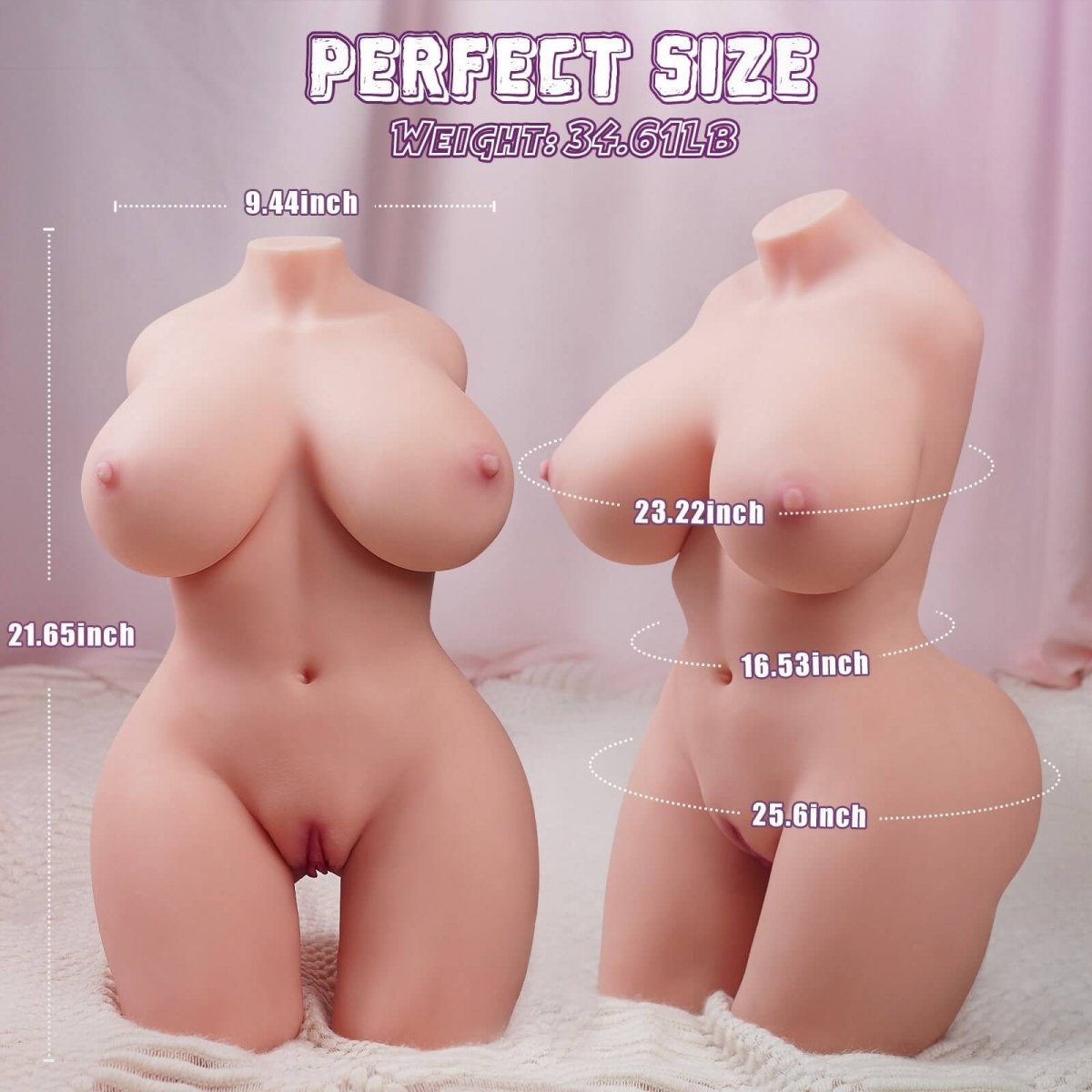 KADAISWA 34.61lb Lifesize Torso Sex Doll | Sohimi KADAISWA 34.61lb Lifesize Torso Sex Doll | Sohimi