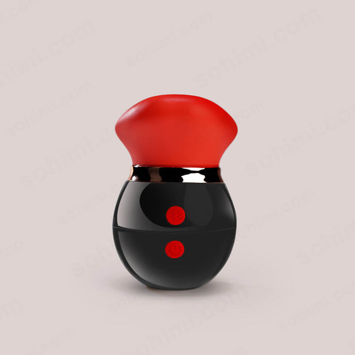 KISS|Rose Tongue Licking & Suction Clitoral Stimulator Sex Toys - Sohimi