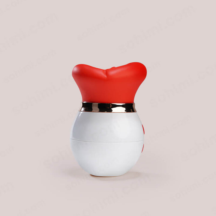 KISS|Rose Tongue Licking & Suction Clitoral Stimulator Sex Toys - Sohimi