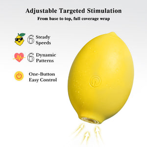 LEMON Air-Pulse Clitoris Suction Vibrator | Sohimi