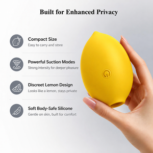 LEMON Air-Pulse Clitoris Suction Vibrator | Sohimi