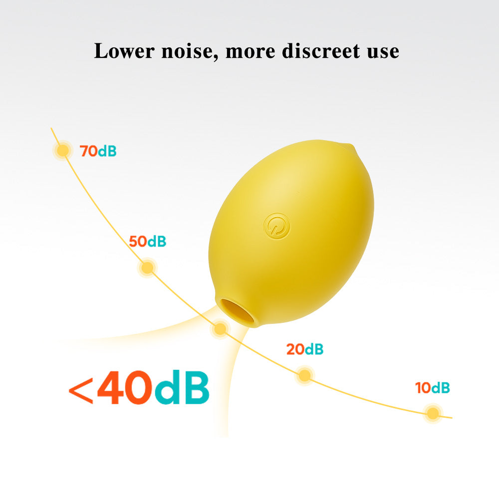 LEMON Air-Pulse Clitoris Suction Vibrator | Sohimi