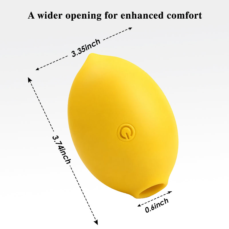 LEMON Air-Pulse Clitoris Suction Vibrator | Sohimi