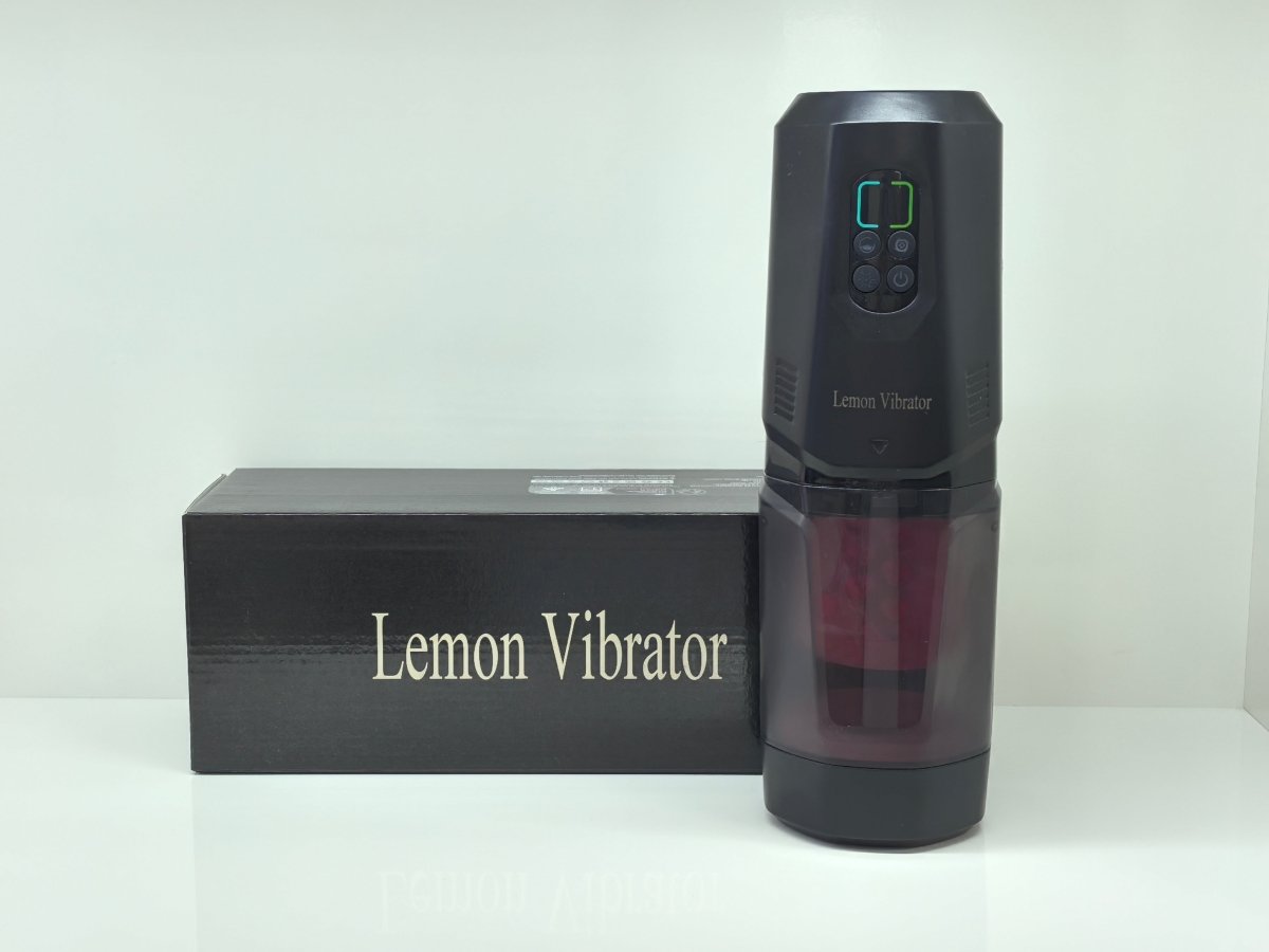 Lemon Vibrator Red sex toys male masturbator - Sohimi