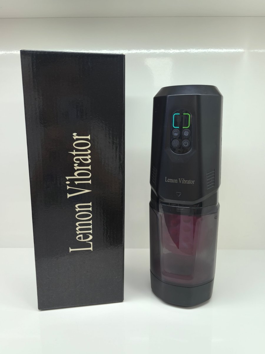 Lemon Vibrator Red sex toys male masturbator - Sohimi